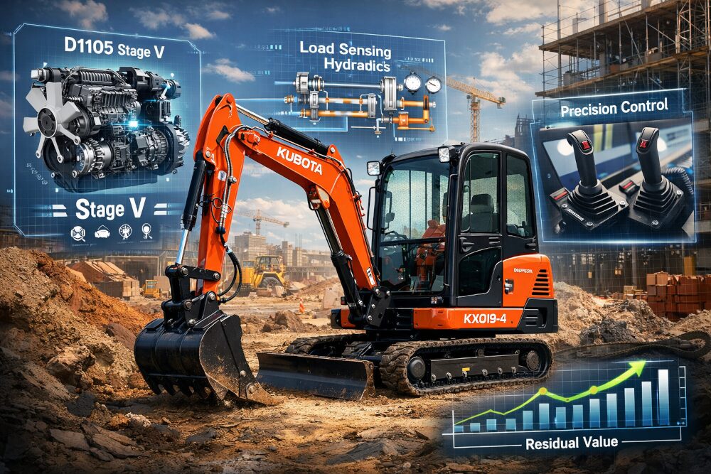 Dlaczego Kubota od lat dominuje na polskim rynku minikoparek?