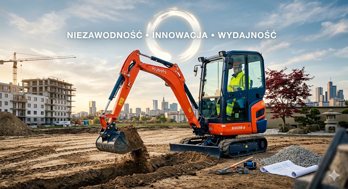 Dlaczego Kubota? Japońska precyzja w służbie budownictwa